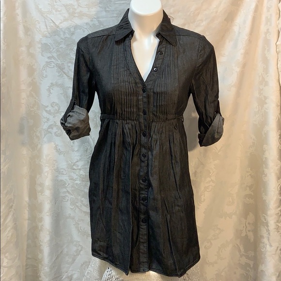 Miley Cyrus & Max Azria Dresses & Skirts - Women’s Large Denim Dress